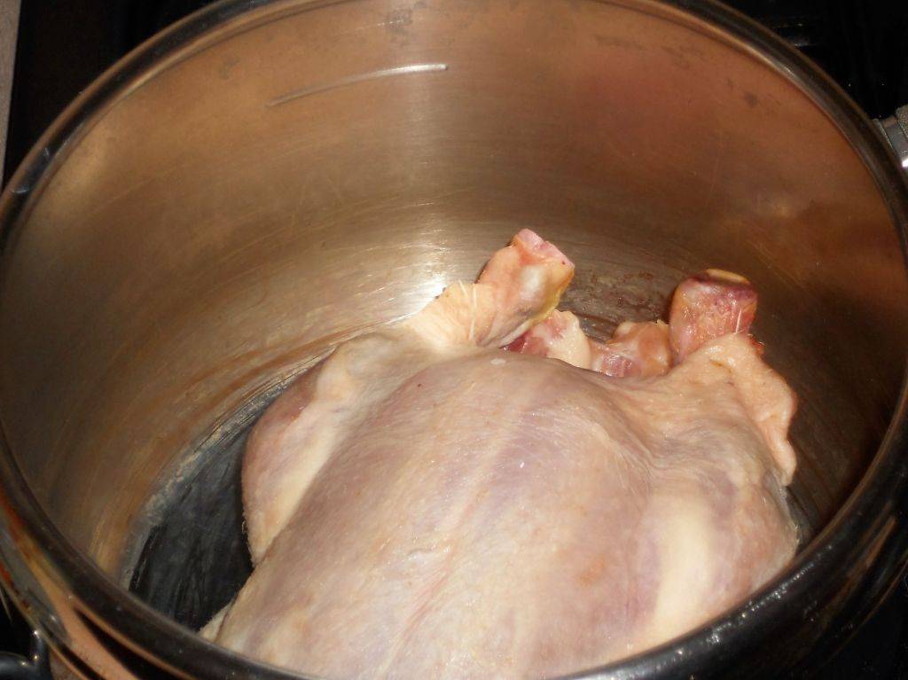 Pollo alla griva preparazione 1