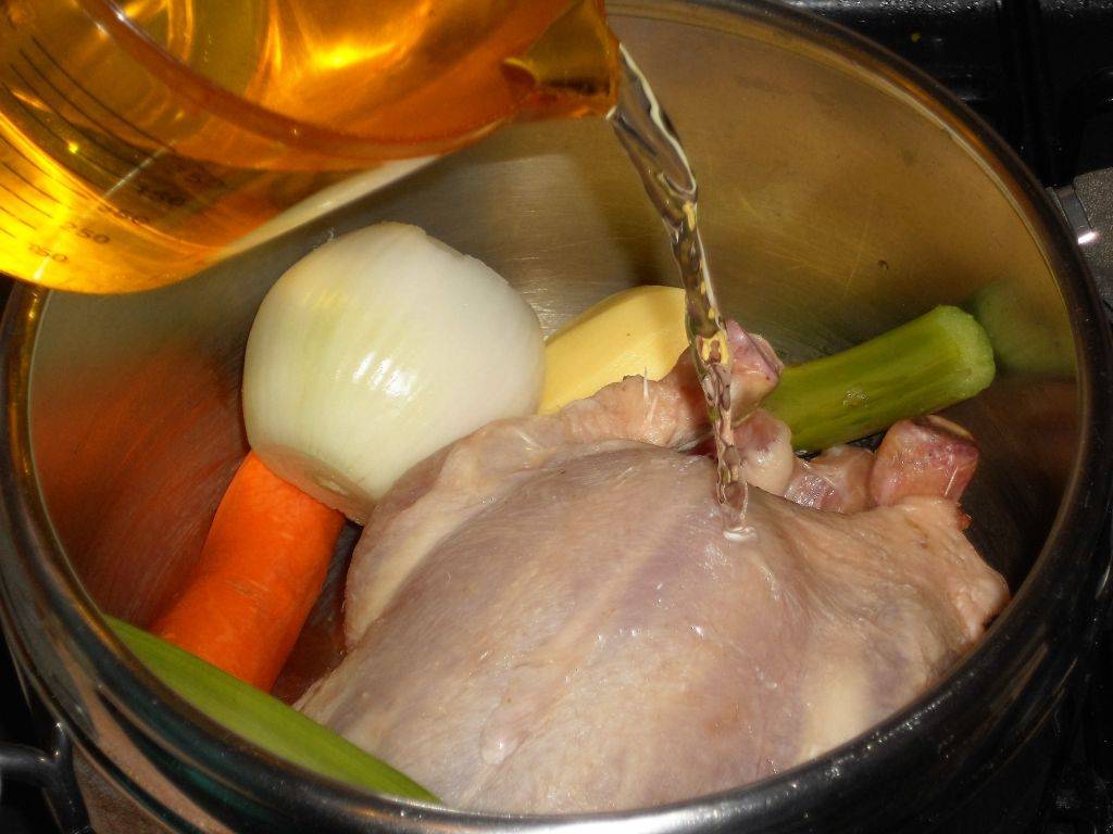 Pollo alla griva preparazione 3