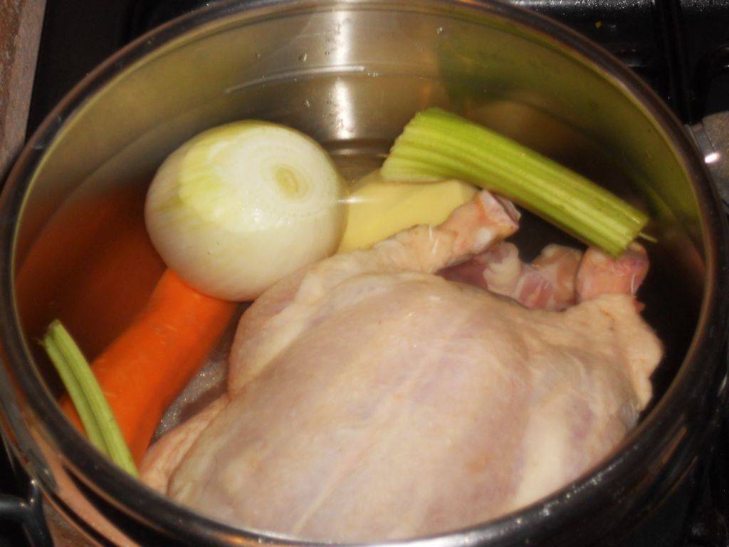 Pollo alla griva preparazione 4