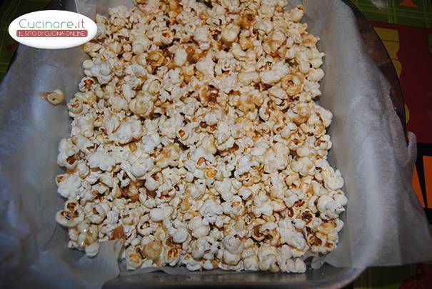 Popcorn Caramellati preparazione 5