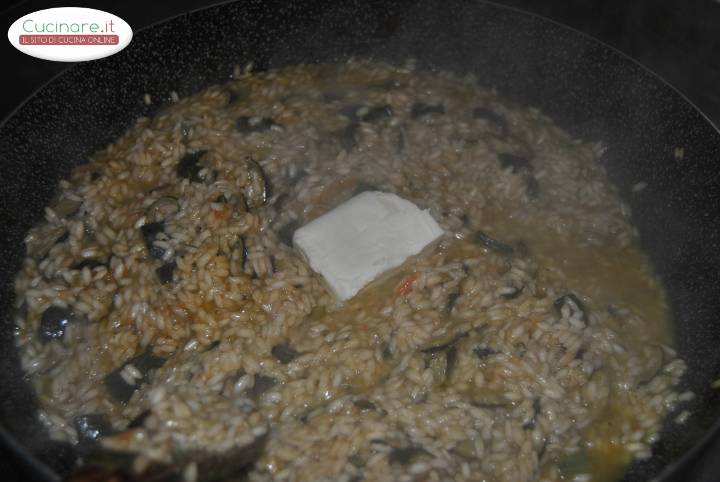 Risotto Zucchine e Taleggio preparazione 6