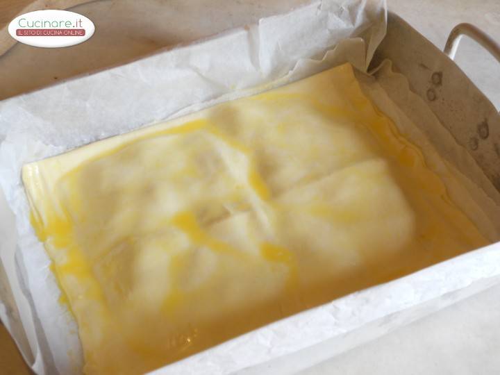 Sfogliata con gouda e olive preparazione 5