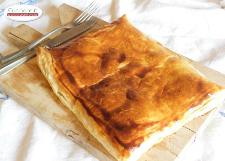 Sfogliata con gouda e olive preparazione 7