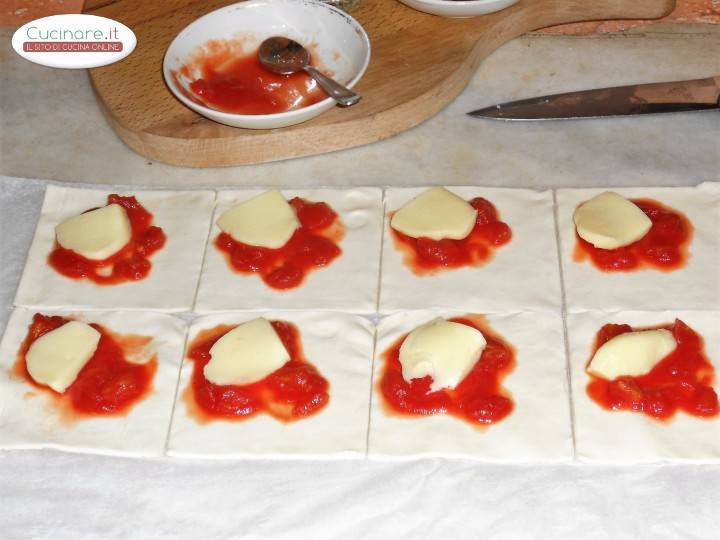 Sfogliatelle alla Mediterranea preparazione 2