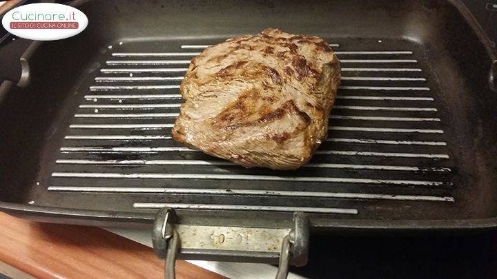 Tagliata ai Funghi Porcini preparazione 5