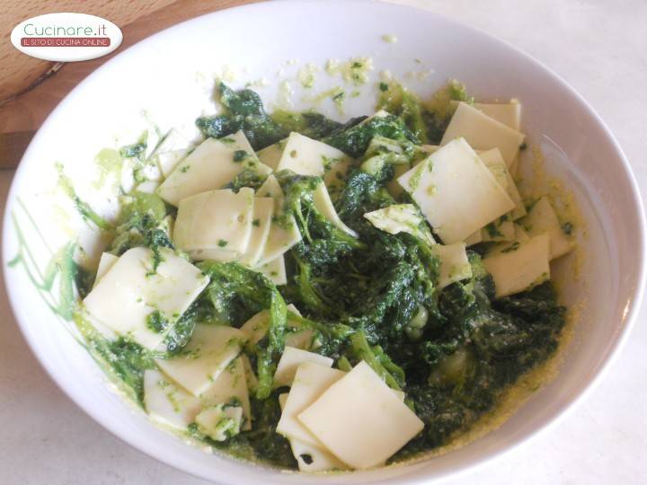 Torta salata con Cime di Rapa preparazione 4